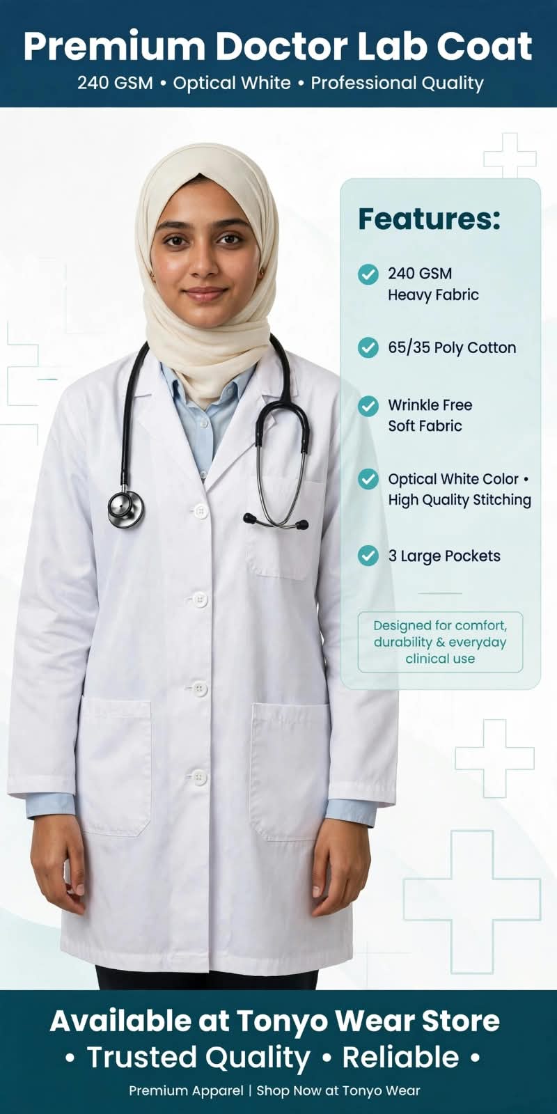 Premium Doctor Lab Coat