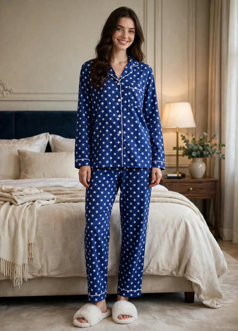 Blue Star PJ Set